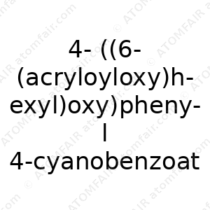 4-((6-(acryloyloxy)hexyl)oxy)phenyl 4-cyanobenzoate (CAS: N/A)