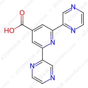 2,6-di-2-pyrazinyl-4-Pyridinecarboxylic acid (CAS: 1239444-48-4)