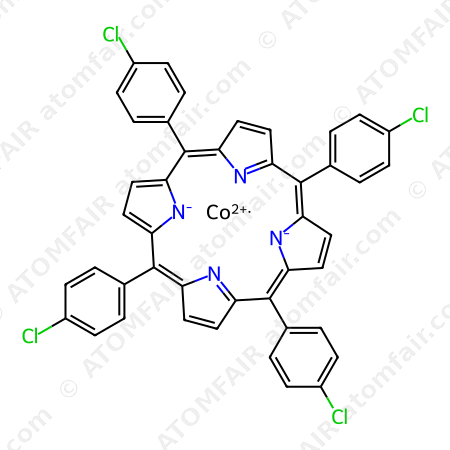 meso-Tetra-(4-chlorophenyl)-porphyrin-Co(II) (CAS: 55915-17-8)