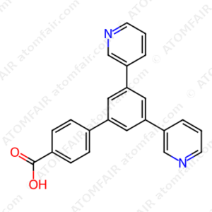 3',5'-di(Pyridin-3-yl)-[1,1'-biphenyl]-4-carboxylic acid (CAS: 2409618-74-0)