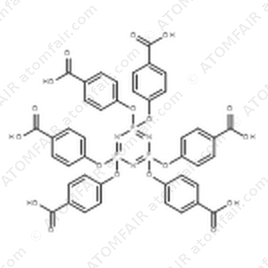 4,4',4'',4''',4'''',4'''''-[2λ5,4λ5,6λ5-1,3,5,2,4,6-triazatriphosphorine-2,4,6-triylidenehexakis(oxy)]hexakis-Benzoic acid (CAS: 69322-61-8)