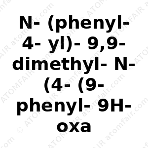 N-(phenyl-4-yl)-9,9-dimethyl-N-(4-(9-phenyl-9H-oxazol-3-yl)phenyl)9H-fluoren-2-amine (CAS: N/A)