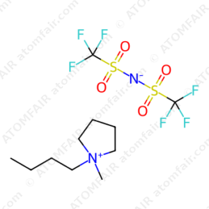 1-Butyl-1-methylpyrrolidinium bistriflimide PYR14-TFSI, BMP-BTI (CAS: 223437-11-4)