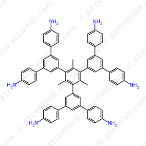 5',5'''-Bis(4-aminophenyl)-5''-(4,4''-diamino-[1,1':3',1''-terphenyl]-5'-yl)-2'',4'',6''-trimethyl-[1,1':3',1'':3'',1''':3''',1''''-quinquephenyl]-4,4''''-diamine (CAS: 2991629-12-8)