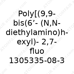 Poly[(9,9-bis(6’-(N,N-diethylamino)hexyl)-2,7-fluorene] (CAS: 1305335-08-3)