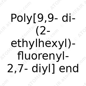 Poly[9,9-di-(2-ethylhexyl)-fluorenyl-2,7-diyl] end capped with 2,5-diphenyl-1,2,4-oxadiazole (CAS: N/A)
