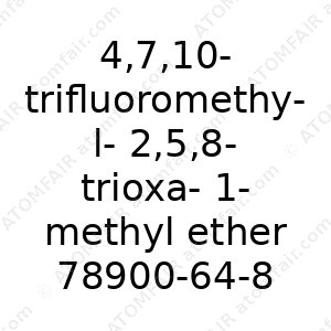 4,7,10-trifluoromethyl-2,5,8-trioxa-1-methyl ether (CAS: 78900-64-8)