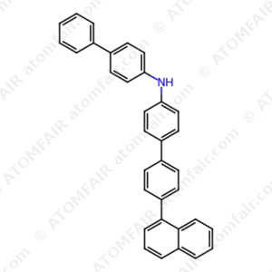 [1,1'-Biphenyl]-4-amine,N-[1,1'-biphenyl]-4-yl-4'-(1-naphthalenyl) (CAS: 897921-61-8)