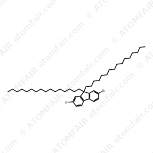 9H-Fluorene, 2,7-dibromo-9,9-dihexadecyl (CAS: 419568-36-8)
