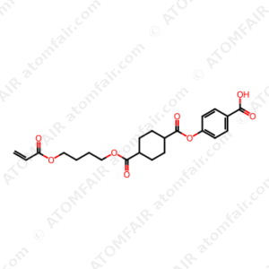 trans-4-((4-((4-(acryloyloxy)butoxy)carbonyl)cyclohexanecarbonyl)oxy)benzoic acid (CAS: 2771313-03-0)