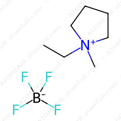 1-Ethyl-1-methylpyrrolidinium Tetrafluoroborate (CAS: 117947-85-0)