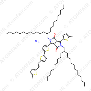 Poly{3,6-dithiophen-2-yl-2,5-di(2-decyltetradecyl)- pyrrolo[3,4-c]pyrrole-1,4-dione-alt-thienylenevinylene-2,5-yl} (CAS: 1442682-99-6)
