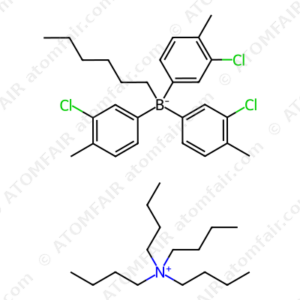 Tetrabutylammonium tris(3-chloro-4-methylphenyl)hexylborate (CAS: 1147315-11-4)