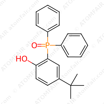 Phenol, 4-(1,1-dimethylethyl)-2-(diphenylphosphinyl) (CAS: 60254-03-7)