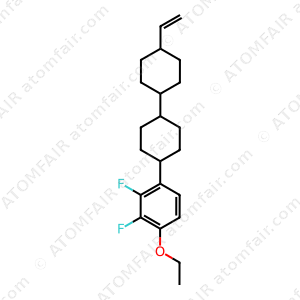 Benzene, 1-[(trans,trans)-4'-ethenyl[1,1'-bicyclohexyl]-4-yl]-4-ethoxy-2,3-difluoro (CAS: 253676-69-6)