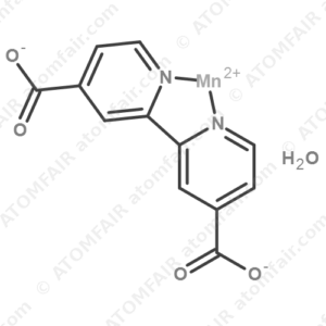 Manganese, [[2,2′-bipyridine]-4,4′-dicarboxylato(2-)-κN1,κN1′]-, dihydrate (CAS: 332405-32-0)