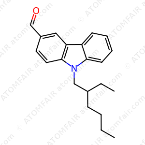 9H-Carbazole-3-carboxaldehyde, 9-(2-ethylhexyl) (CAS: 287978-28-3)