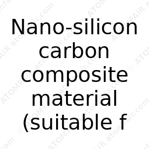 Nano-silicon carbon composite material (suitable for cylindrical lithium batteries) (CAS: N/A)