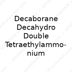 Decaborane Decahydro Double Tetraethylammonium (CAS: N/A)