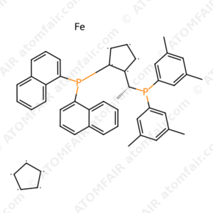 (R)-1-[(R)-2-(Di-1-naphthylphosphino)ferrocenyl]ethyldi-3,5-xylylphosphine (CAS: 851308-40-2)