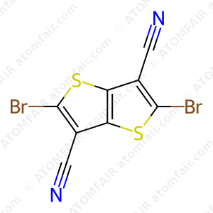 Thieno[3,2-b]thiophene-3,6-dicarbonitrile, 2,5-dibromo (CAS: 1415139-02-4)