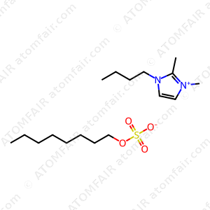 1,2-Dimethyl-3-octyl-1H-imidazolium salt with 1,1,1-trifluoro-N-[(trifluoromethyl)sulfonyl]methanesulfonamide (CAS: 945683-37-4)