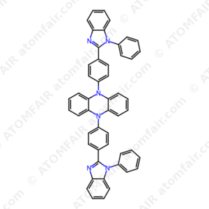 5,10-Bis(4-(1-phenyl-1H-benzo[d]imidazol-2-yl)phenyl)- 5,10-dihydrophenazine (CAS: 1638702-85-8)