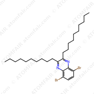 5,8-dibromo-2,3-di-n-decylquinoxaline (CAS: 1236490-06-4)