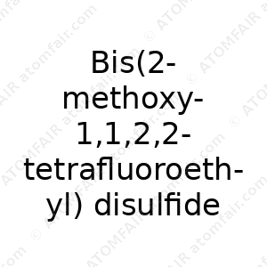 Bis(2-methoxy-1,1,2,2-tetrafluoroethyl) disulfide (CAS: N/A)