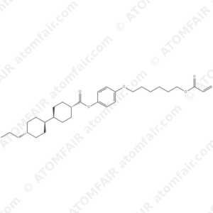[1,1'-Bicyclohexyl]-4-carboxylic acid, 4'-propyl-, 4-[[6-[(1-oxo-2-propen-1-yl)oxy]hexyl]oxy]phenyl ester, (trans,trans) (CAS: 2229821-92-3)