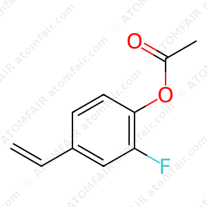 Phenol, 4-ethenyl-2-fluoro-, 1-acetate (CAS: 2523111-80-8)