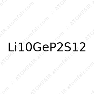 Li10GeP2S12 (CAS: N/A)