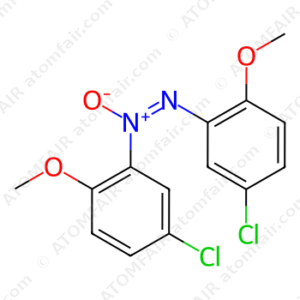 Diazene, bis(5-chloro-2-methoxyphenyl)-, 1-oxide (CAS: 63083-96-5)