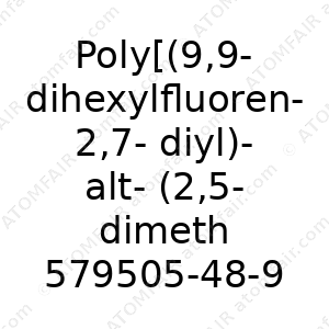 Poly[(9,9-dihexylfluoren-2,7-diyl)-alt-(2,5-dimethyl-1,4- phenylene)] end capped with dimethylpheny (CAS: 579505-48-9)