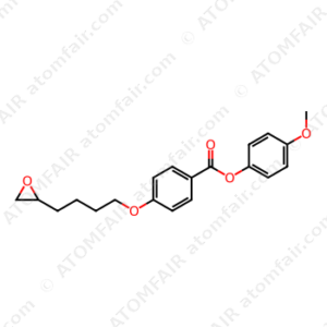 4-methoxyphenyl 4-[4-(oxiran-2-yl)butoxy]benzoate (CAS: 144447-11-0)
