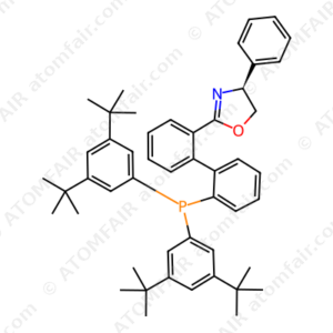 (S)-2-(2'-(bis(3,5-di-tert-Butylphenyl)phosphanyl)-[1,1'-biphenyl]-2-yl)-4-phenyl-4,5-dihydrooxazole (CAS: 1198791-47-7)