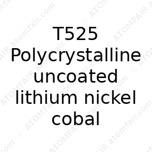 T525 Polycrystalline uncoated lithium nickel cobalt manganese oxide 523 cathode material (CAS: N/A)