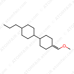 1,1'-Bicyclohexyl, 4-(methoxymethylene)-4'-propyl-, trans (CAS: 191284-51-2)