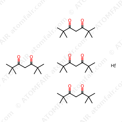 Tetrakis(2,2,6,6-tetramethyl-3,5-heptanedionato)hafnium(IV)99% (CAS: 63370-90-1)