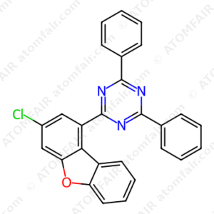 1,3,5-Triazine, 2-(3-chloro-1-dibenzofuranyl)-4,6-diphenyl (CAS: 2247123-78-8)