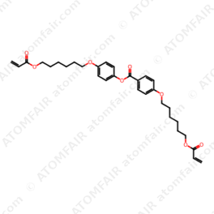 Benzoic acid, 4-[[6-[(1-oxo-2-propen-1-yl)oxy]hexyl]oxy]-, 4-[[6-[(1-oxo-2-propen-1-yl)oxy]hexyl]oxy]phenyl ester (CAS: 151464-39-0)