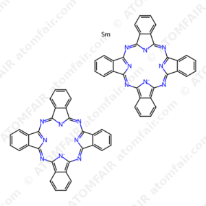 Bis{2(3),9(10),16(17),23(24)-tetrakis-(3,4-phenyl)- phthalocyaninato}samarium(III) (CAS: 82800-48-4)