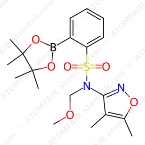 N-(4,5-dimethylisoxazol-3-yl)-N-(methoxymethyl)-2-(4,4,5,5-tetramethyl-1,3,2-dioxaborolan-2-yl)benzenesulfonamide (CAS: 415697-56-2)