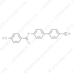 Benzoic acid, 4-hydroxy-, 4'-cyano[1,1'-biphenyl]-4-yl ester (CAS: 87002-35-5)