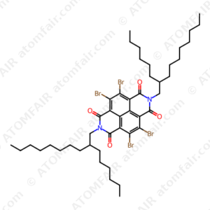 4,5,9,10-Tetrabromo-2,7-bis(2-hexyldecyl)benzo[lmn][3,8]phenanthroline-1,3,6,8(2H,7H)-tetraone (CAS: 1266375-27-2)