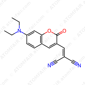 2-((7-(DIETHYLAMINO)-2-OXO-2H-CHROMEN-3-YL)METHYLENE)MALONONITRILE (CAS: 57818-82-3)