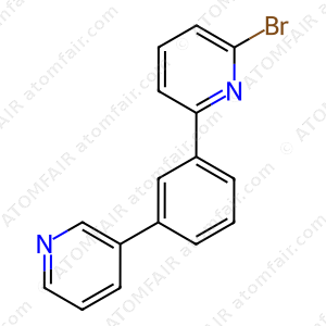2-bromo-6-(3-(pyridin-3-yl)phenyl)pyridine (CAS: 1492917-86-8)