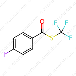 Benzenecarbothioic acid, 4-iodo-, S-(trifluoromethyl) ester (CAS: 2376271-49-5)