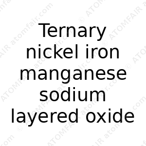 Ternary nickel iron manganese sodium layered oxide (CAS: N/A)