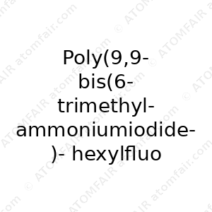 Poly(9,9-bis(6-trimethyl-ammoniumiodide)-hexylfluorene- 2,7-diyl-alt(benzo[2,1,3]thiadiazol-4,7-diyl)) (CAS: N/A)
